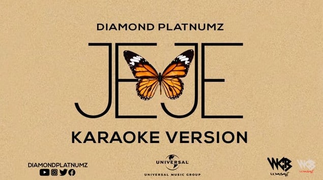 VIDEO: Diamond Platnumz – Jeje Karaoke Version Mp4 DOWNLOAD