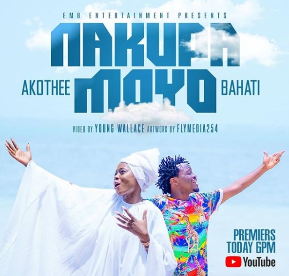 AUDIO: Bahati ft Akothee - NAKUPA MOYO Mp3 Download