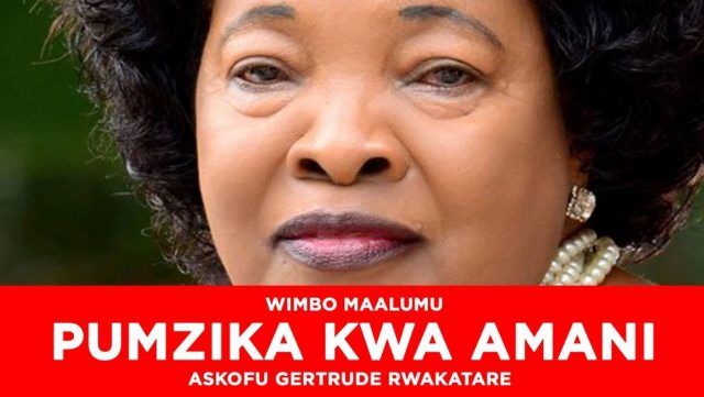 Download Audio: Rose Muhando – PUMZIKA KWA AMANI Mp3