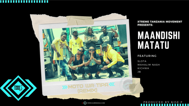 AUDIO: TMK Maandishi Matatu Ft Slota, Kichwa, JB, Mahalim Nash – Moto Wa Tipa Remix Mp3 Download