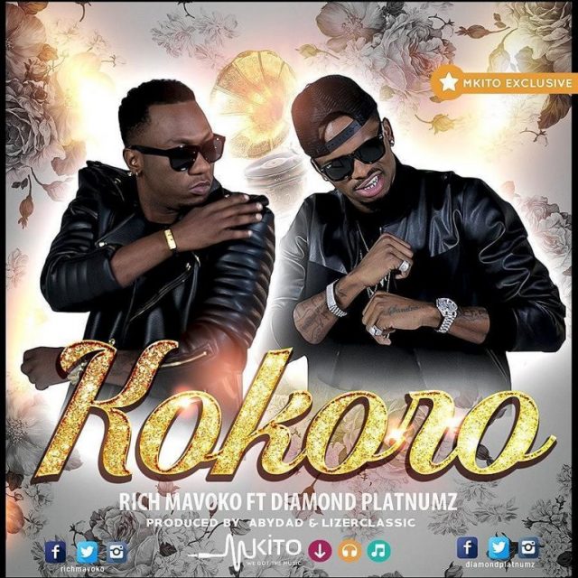 AUDIO: Rich Mavoko Ft Diamond Platnumz - Kokoro Mp3 Download