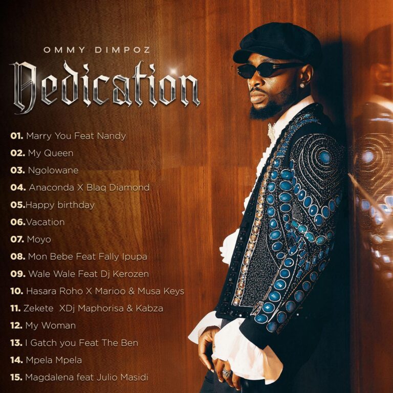 FULL ALBUM: Ommy Dimpoz - Dedication Mp3 Download