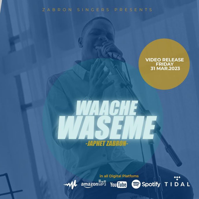 AUDIO: JAPHET ZABRON - WAACHE WASEME Mp3 Download