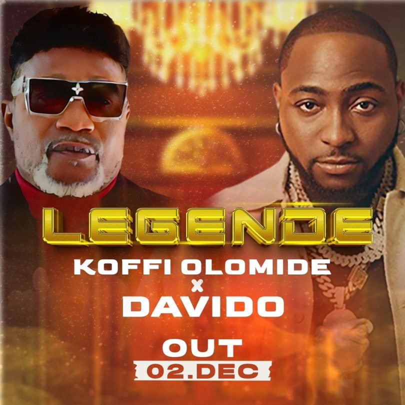AUDIO: Koffi Olomide Ft Davido - Legende Mp3 Download