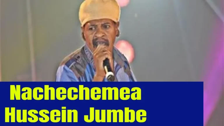 AUDIO: Hussein Jumbe-Nachechemea Mp3 Download