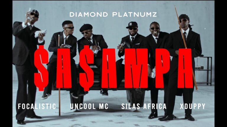 VIDEO: Diamond Platnumz Ft Focalistic X Uncool X Silas Africa X Xduppy - Sasampa Mp4 Download
