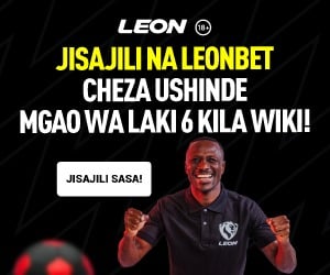 Pakua App Ya LEON Na Upate Bonasi Ya 5,000 TZS Ya Kutumia Kwenye Michezo Yote Ya Sloti Na Live Casino. GUSA HAPA KUPATA MAELEZO.