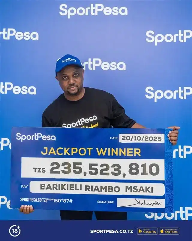 Three Winners In Three Months SportPesa Tanzania’s Midweek Jackpot Hatricks Is Taking Over The Nation