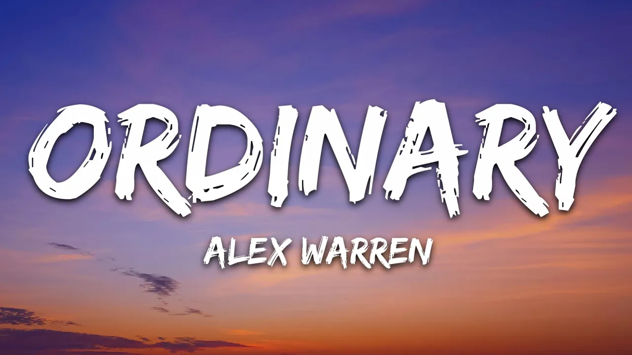 AUDIO: Alex Warren - Ordinary Mp3 Download