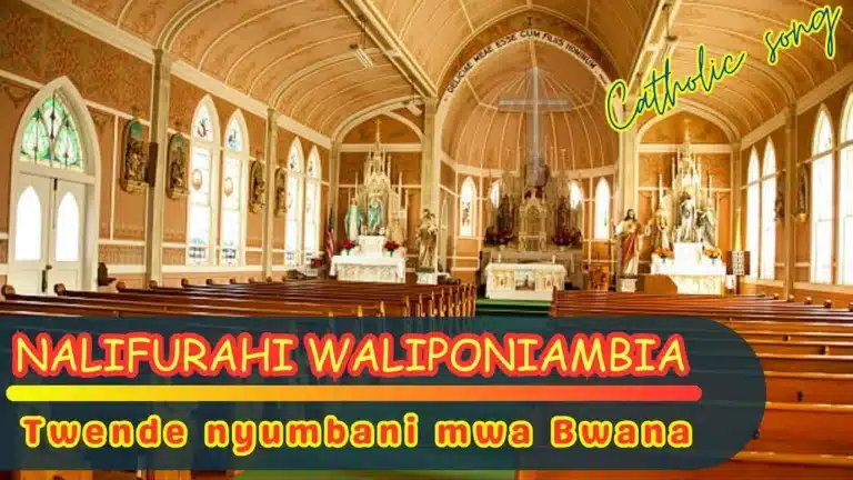 AUDIO: Catholic Songs - Nalifurahi Waliponiambia Twende Nyumbani Kwa Bwana Mp3 Download